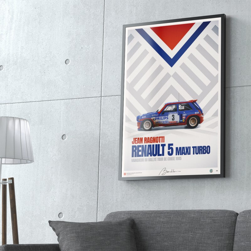 Jean Ragnotti Renault 5 poster