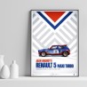 Poster Renault 5 Jean Ragnotti
