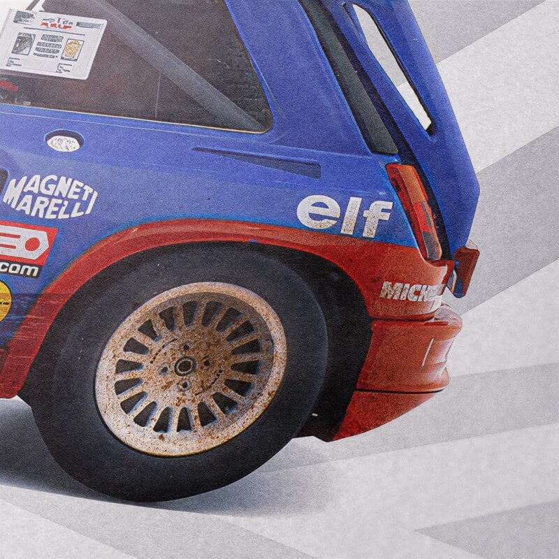 Cartaz do Renault 5 Jean Ragnotti