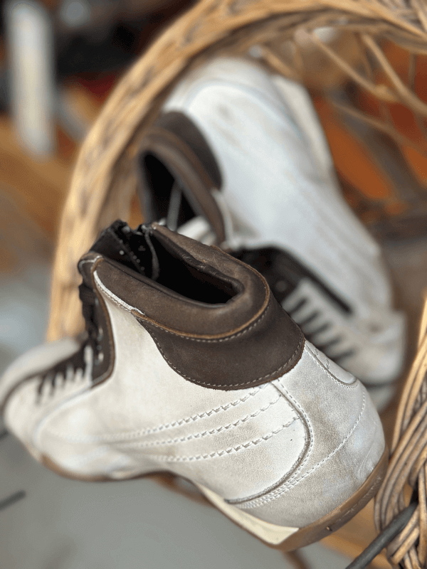 Chaussures de conduite GPO montantes Offwhite