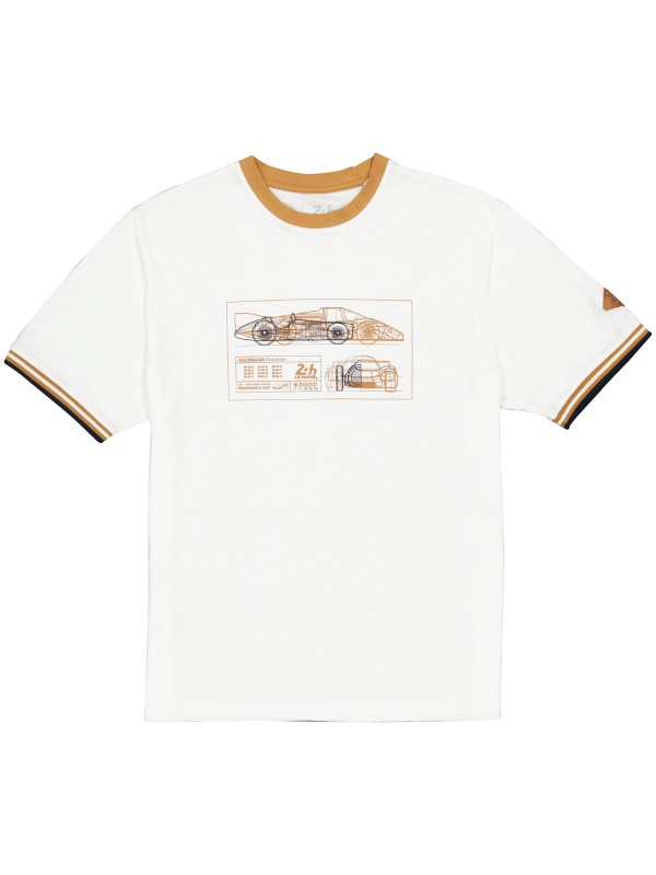 T-shirt "24 Horas de Le Mans Heritage" - Ecru