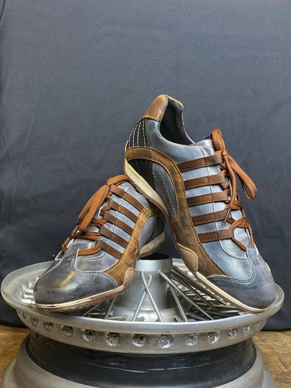 GrandPrix Originals Sapatos Vintage Cinzentos