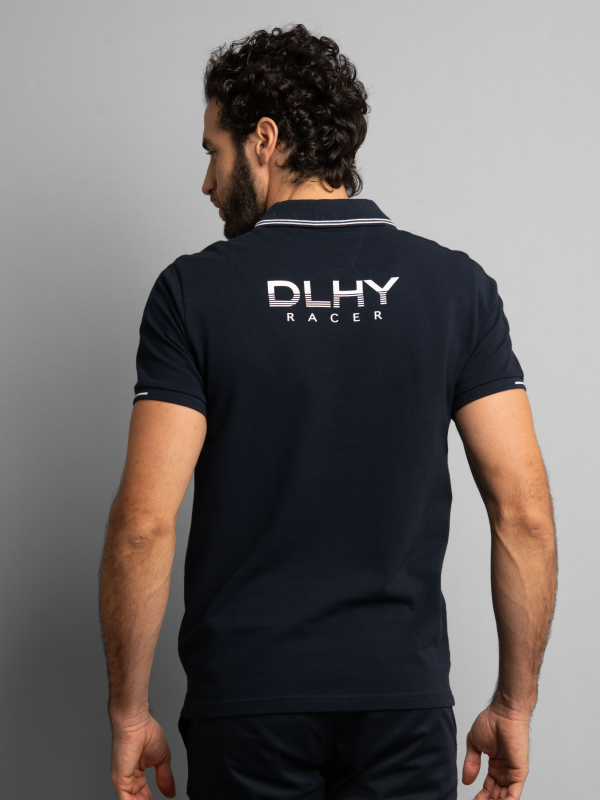 Delahaye navy blue polo shirt French Driver