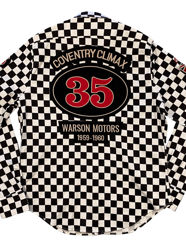 Warson Motors Damier Cooper Monaco overhemd