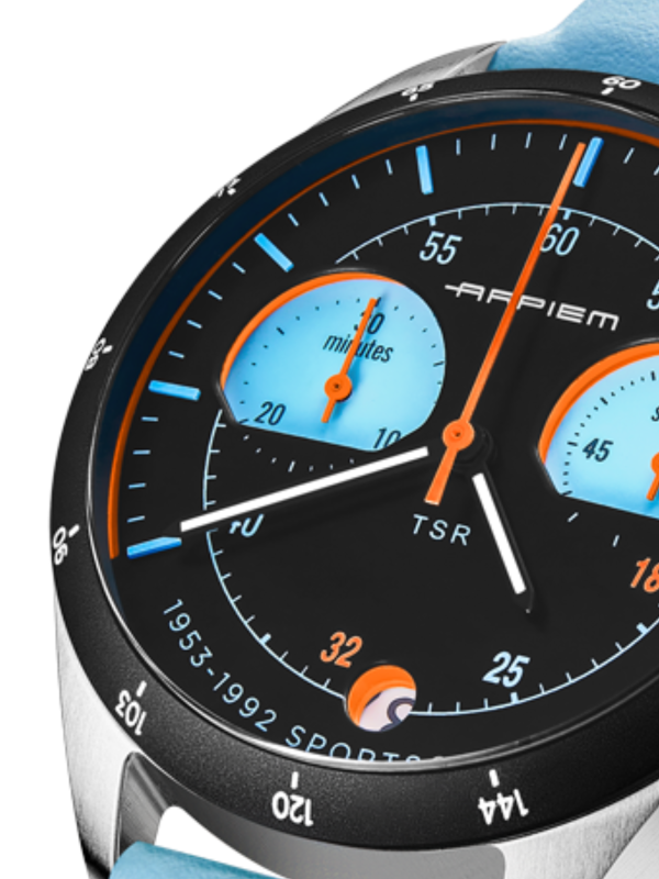 Arpiem Tribute TSR Estoril blauw horloge