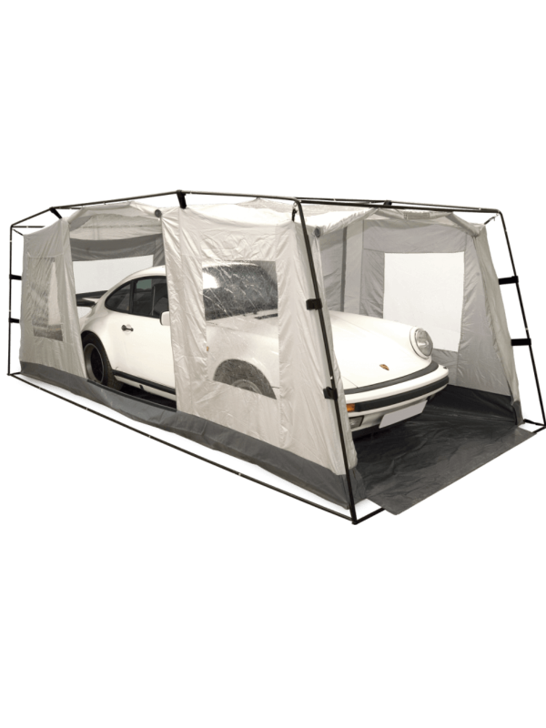 Car protection bubble with metal structure - Aerobox