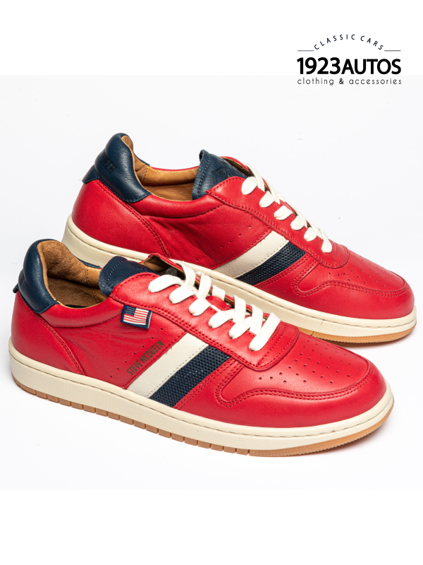 Red Racing Shoes Pilot Shoes - 1923Autos
