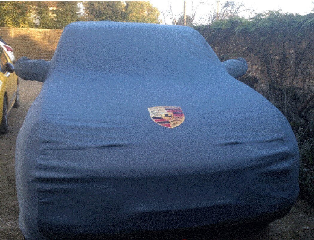 Large Porsche embroidered patch for cover or suit