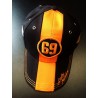 Gulf Cap Orange&Black 69