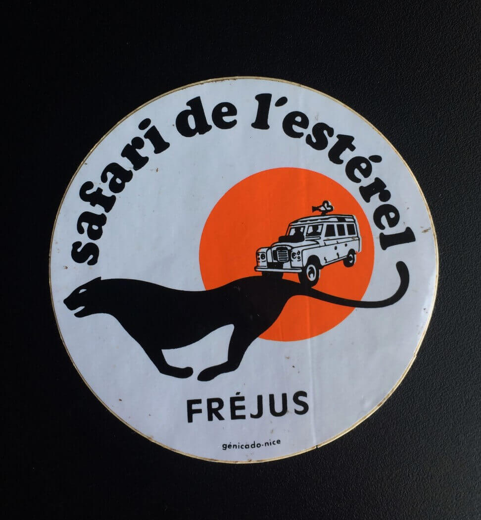 Sticker Safari de l'estérel Fréjus