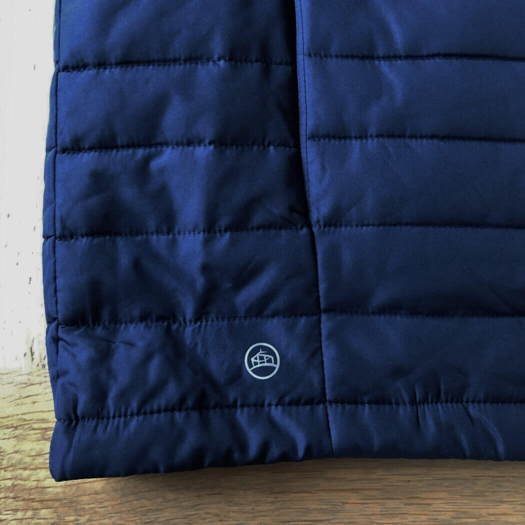 MG jaqueta leve azul-marinho
