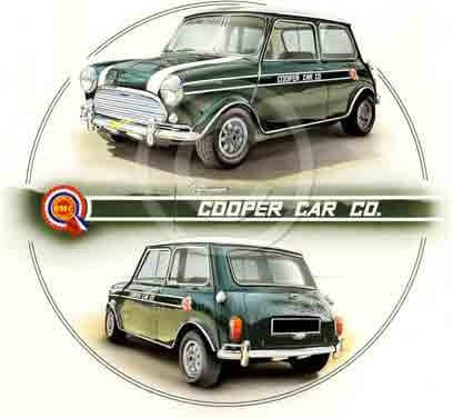 Green Cooper Car Company Mini